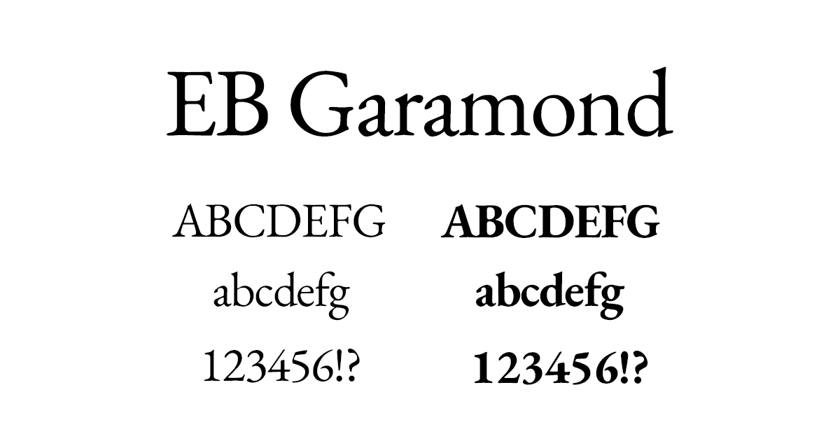 EB Garamond