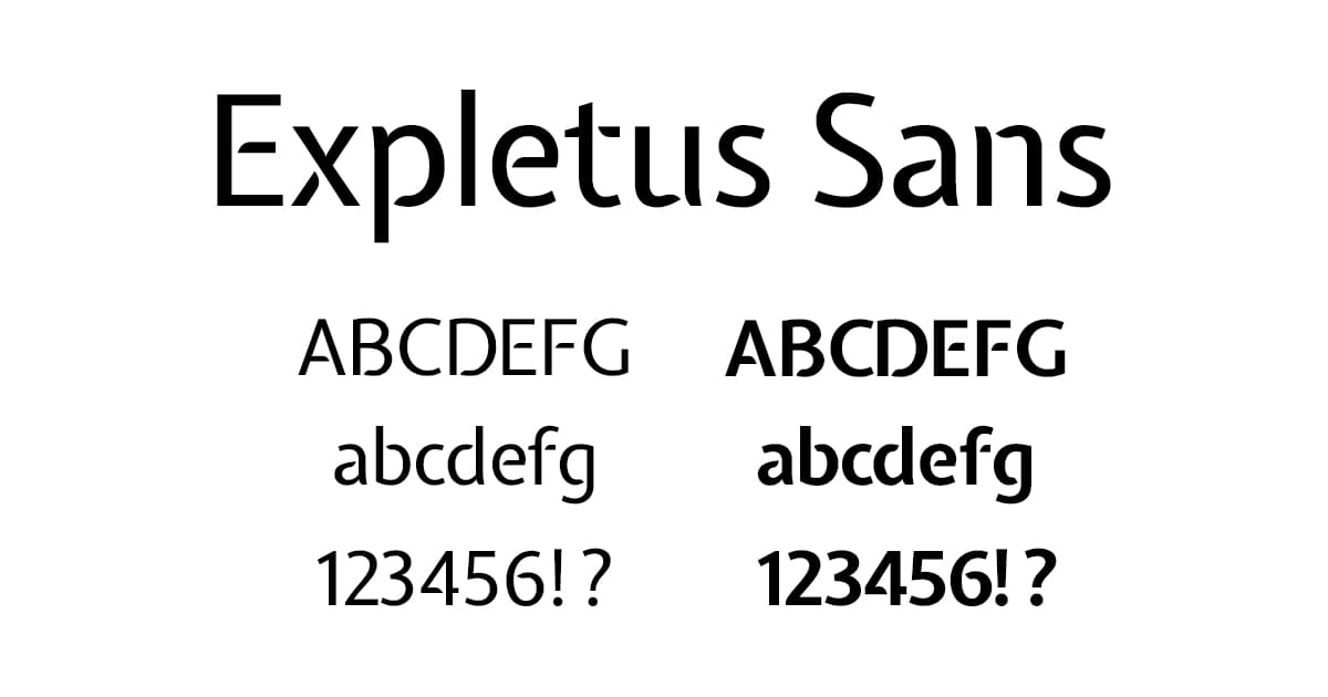 Expletus Sans