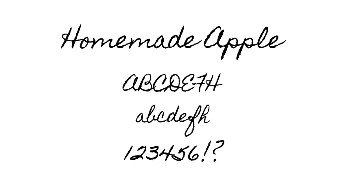 Homemade Apple